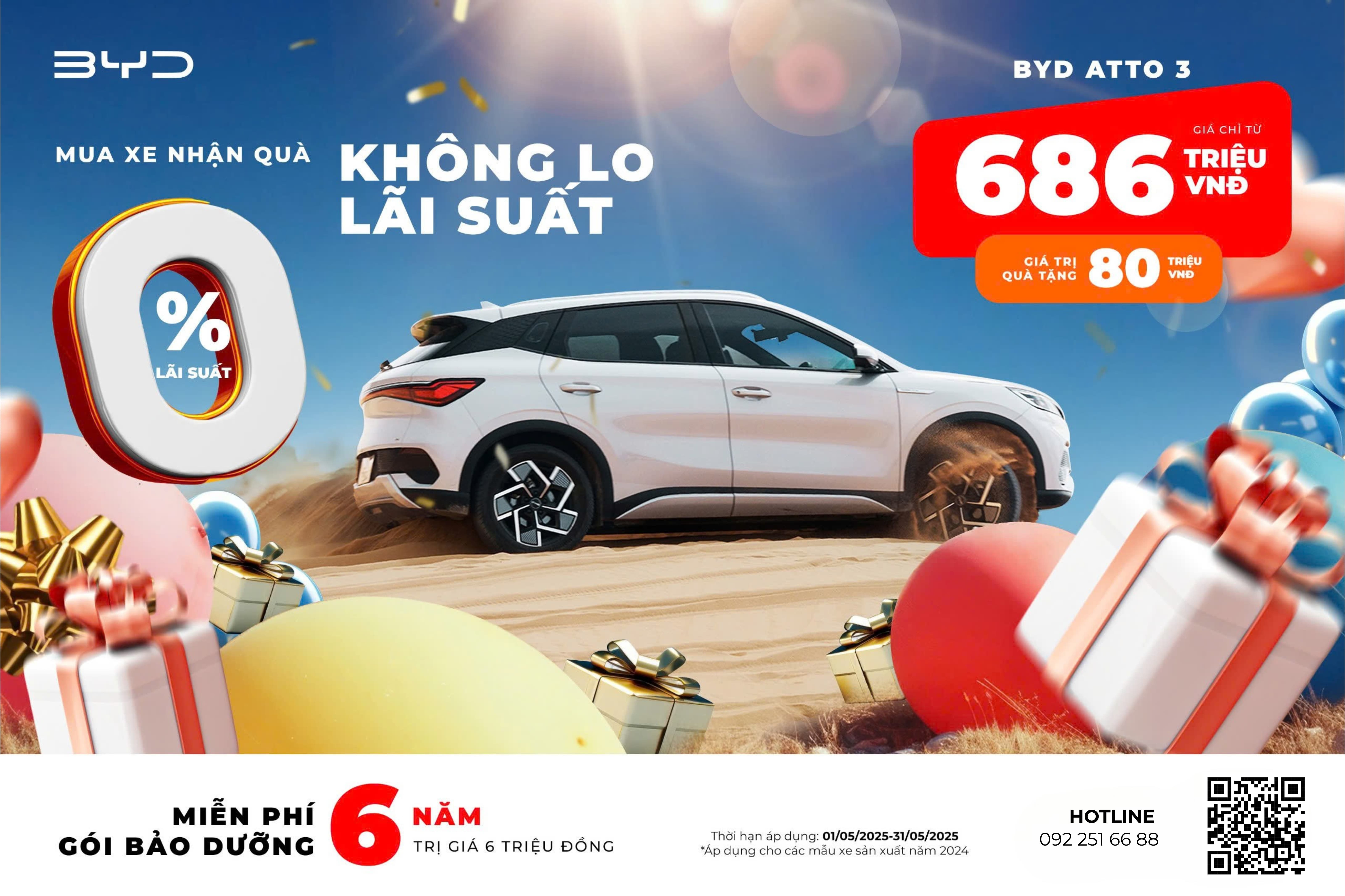 MUA XE NHẬN QUÀ - KHÔNG LO LÃI SUẤT