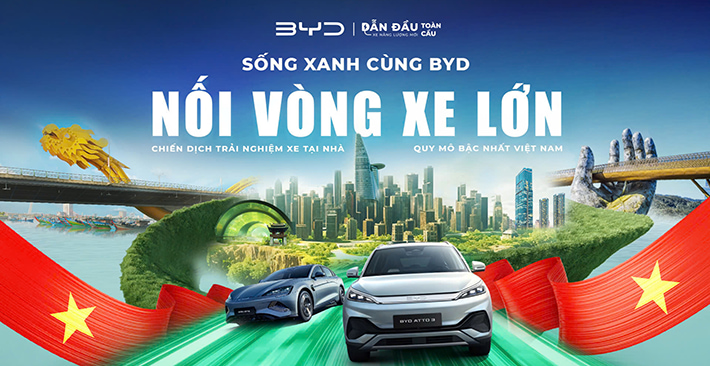 BYD Việt Nam triển khai chương trình “Sống xanh cùng BYD”