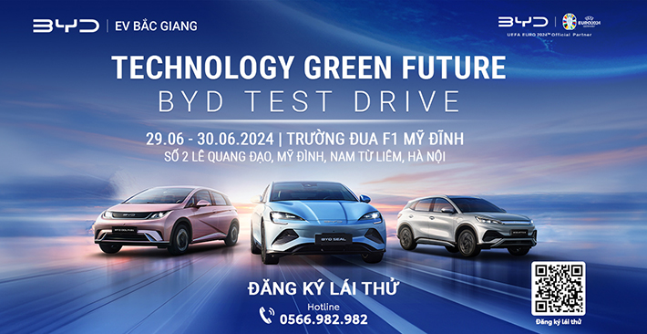 BYD Long Biên Tưng Bừng Khuyến Mại Mừng Khai Trương